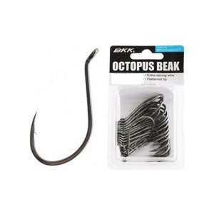 HOOK BKK OCTOPUS BLACK 25PK 10/0