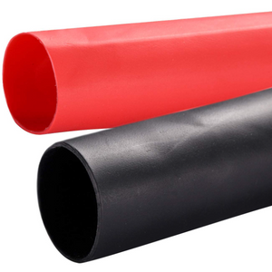 HEAT SHRINK 4MM BLACK DUAL WALL