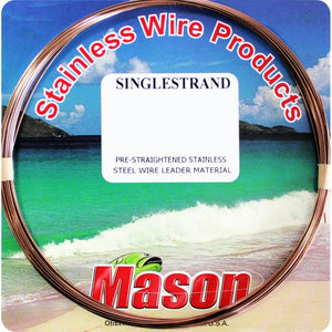 MASON SINGLE S WIRE #11 1/4LB SPOOL