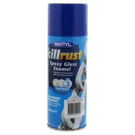 WATTYL KILL RUST EPOXY OCEAN BLUE 300G SPRAY