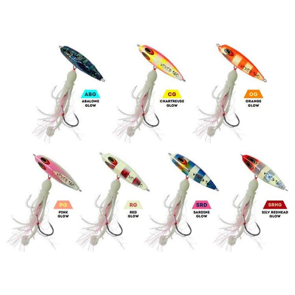 VEXED DHU INCHIKU JIG 80GM PINK/GLOW